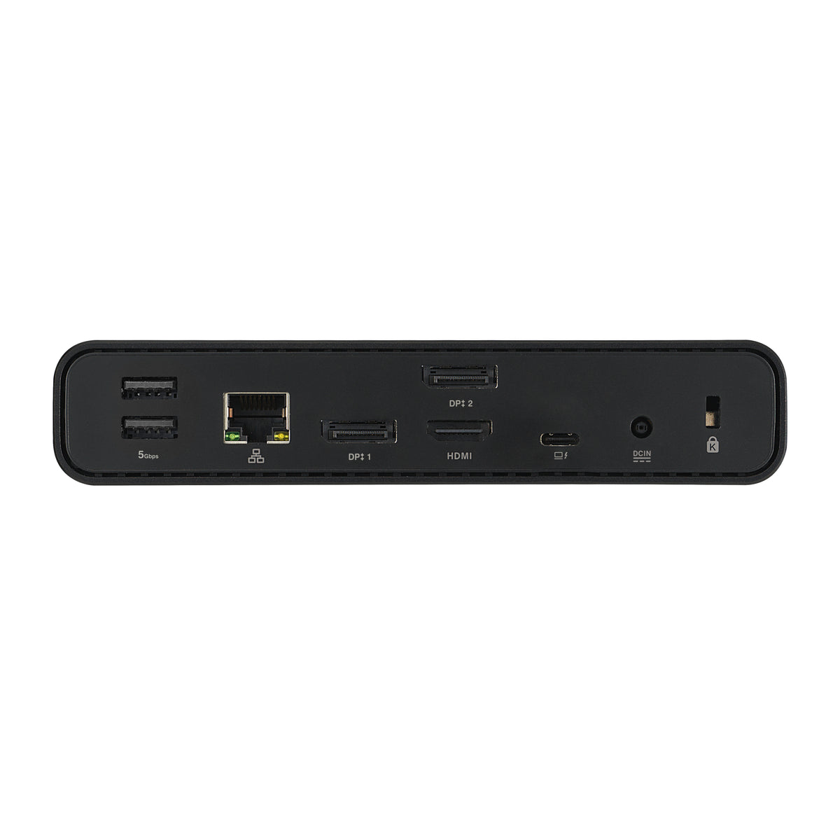 ASUS Triple Display USB-C Dock Duo DC301 Kabelgebunden USB 3.2 Gen 2 (3.1 Gen 2) Type-C Schwarz