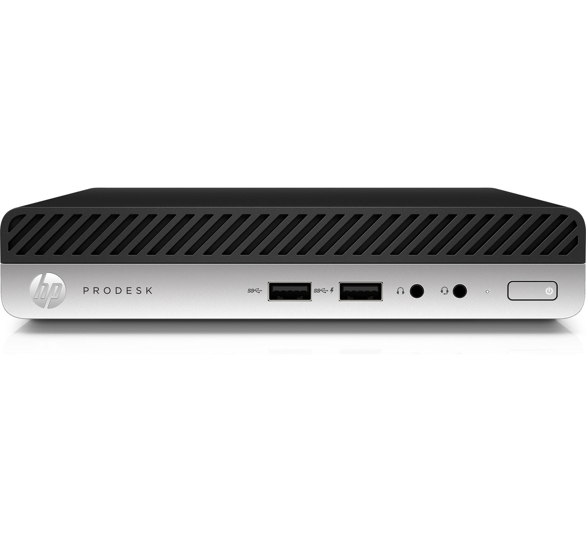 T1A HP ProDesk 400 G4 Refurbished Intel® Core™ i5 i5-8400T 8 GB DDR4-SDRAM 256 GB SSD Windows 10 Pro Mini PC Mini-PC Schwarz, Silber