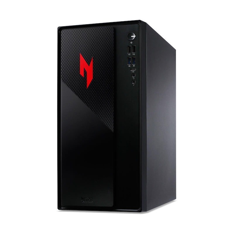 Acer NITRO 20 N20-100-RPL Intel® Core™ i5 i5-13420H 16 GB DDR4-SDRAM 512 GB SSD NVIDIA GeForce RTX 5060 Windows 11 Home Desktop PC Schwarz