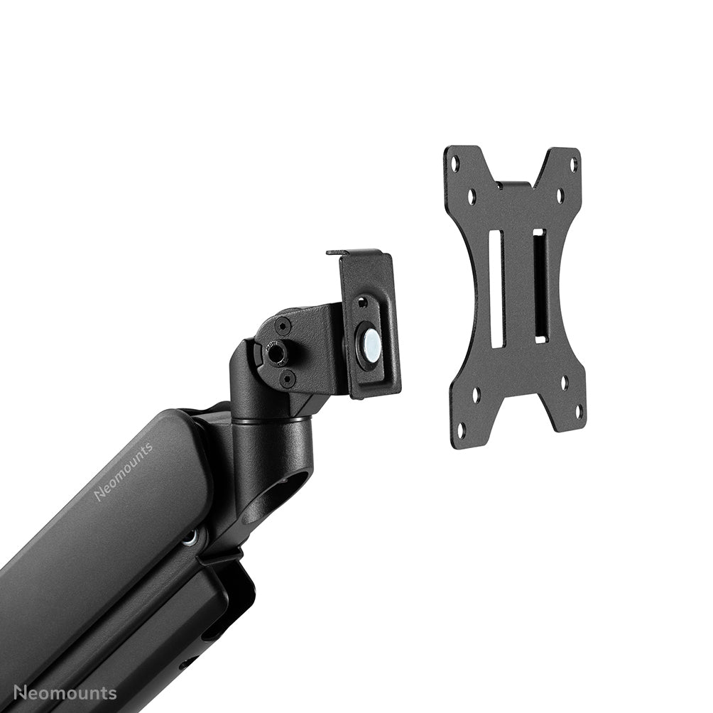 Neomounts DS70-450BL1 Monitorarm 17-42" - Gasfeder - Topfix - 180°-Stopp