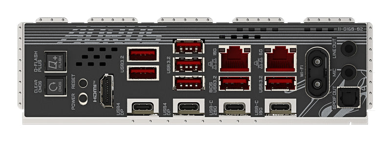 GIGABYTE X870E AORUS MASTER X3D Mainboard - Unterstützt AMD Ryzen 9000 CPUs, digitales 18+2+2-Phasen-VRM, bis zu 9000MHz DDR5 (O.C.), 2xPCIe 5.0 + 3xPCIe 4.0, Wi-Fi 7, 10GbE LAN, USB 4