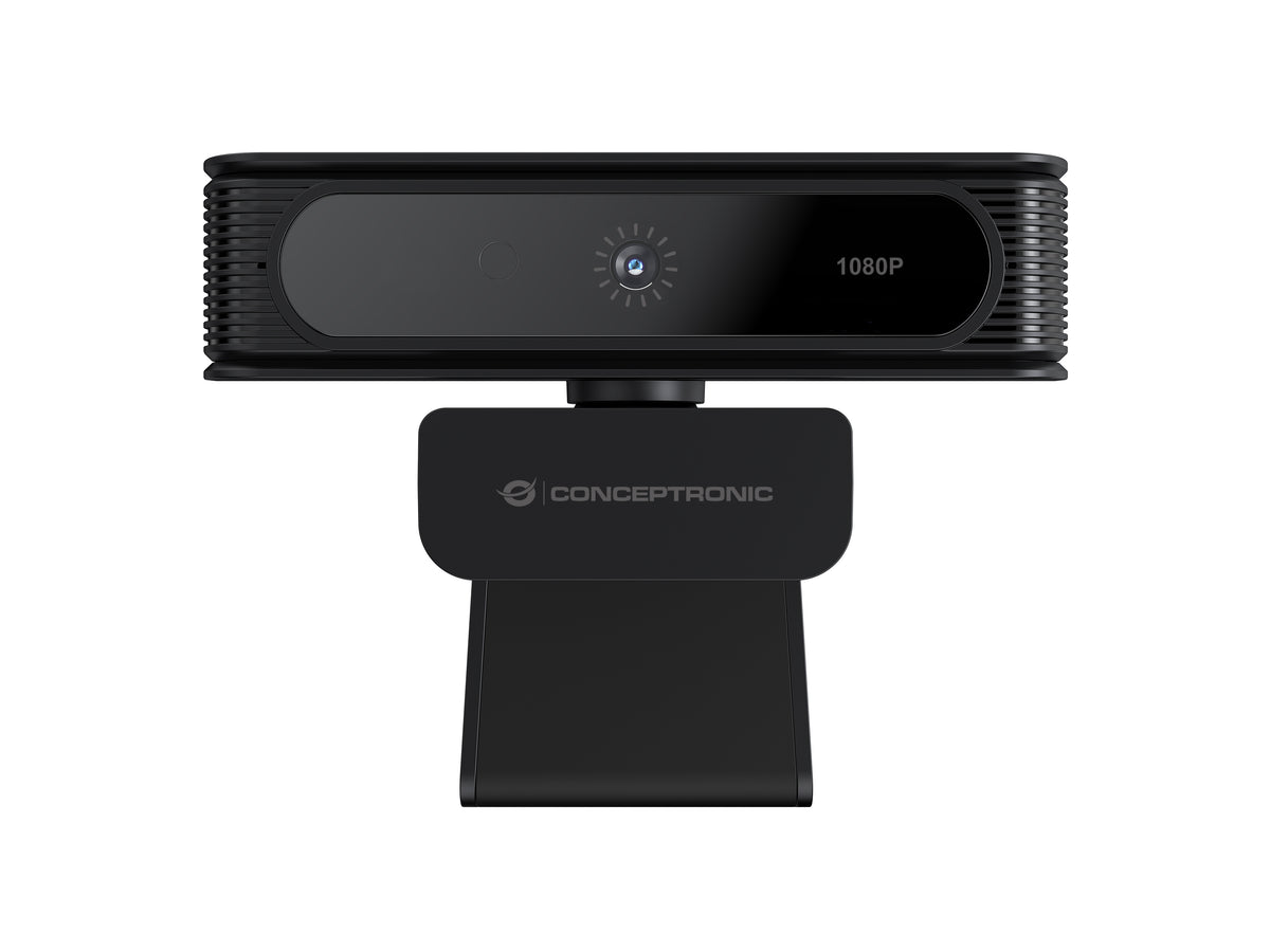 Conceptronic AMDIS09B 1080p Webcam mit Windows Hello Gesichtserkennung