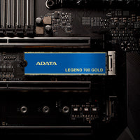 ADATA LEGEND 700 SLEG-700G-512GCS-S48 Internes Solid State Drive 512 GB M.2 PCI Express 3.0 NVMe 3D NAND