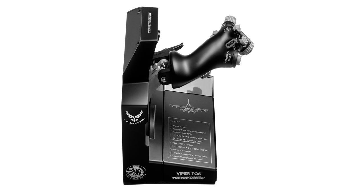 Thrustmaster VIPER TQS Schwarz USB Flugsimulation Analog / Digital PC