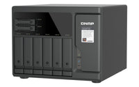 QNAP TVS-H877AX NAS Tower AMD Ryzen™ 5 16 GB DDR5 QNAP QTS Schwarz