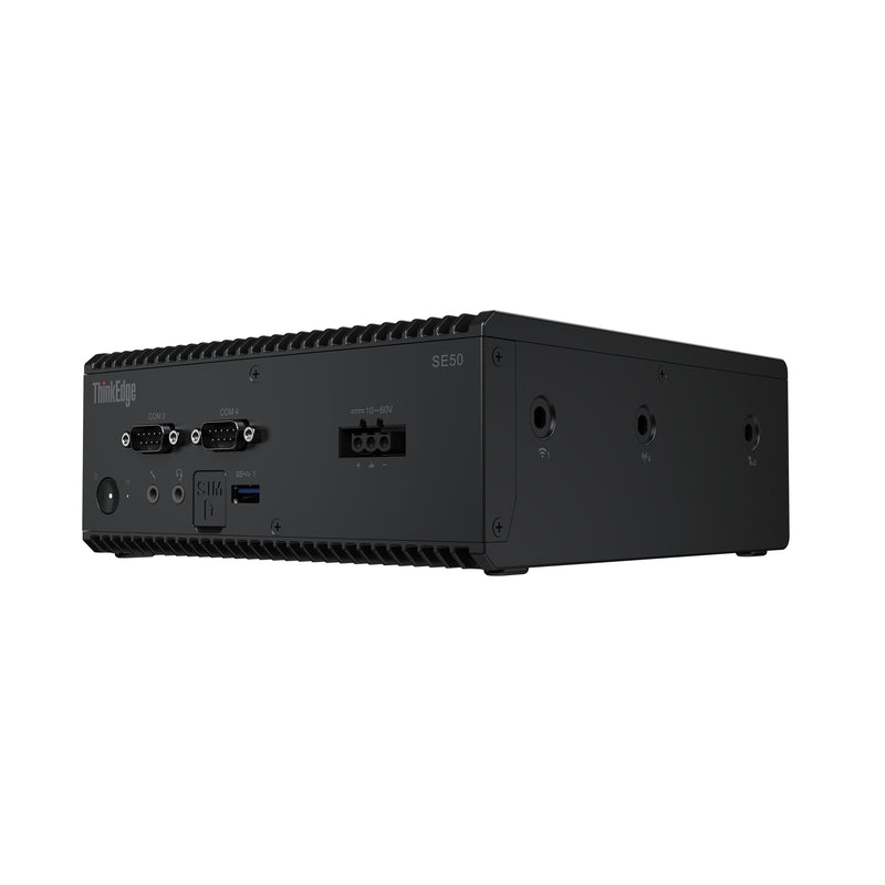 Lenovo ThinkEdge SE50 Intel® Core™ i5 i5-8365UE 16 GB DDR4-SDRAM 512 GB SSD Windows 11 IoT Enterprise Mini PC Mini-PC Schwarz