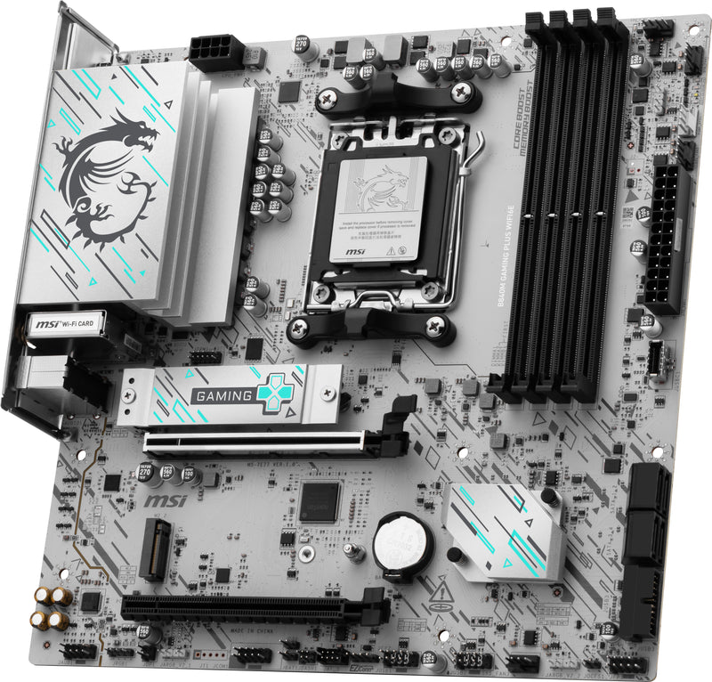 MSI B840M GAMING PLUS WIFI6E Motherboard AMD B840 Sockel AM5 micro ATX