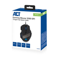 ACT Kabelgebundene Gaming-Maus mit Beleuchtung 3200 dpi