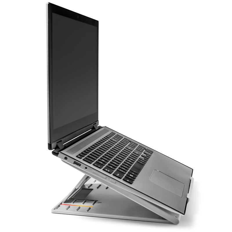 Kensington SmartFit Easy Riser Go - Höhenverstellbarer, ergonomischer Laptopständer für Laptops bis zu 17"
