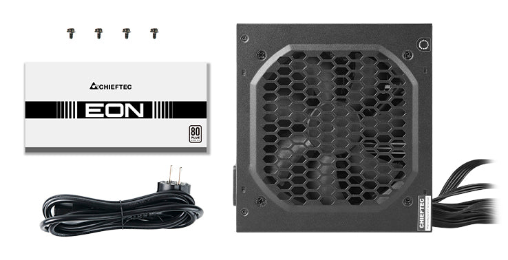 Chieftec EON ZPU-400S 400W 20+4 pin ATX Power Supply Black
