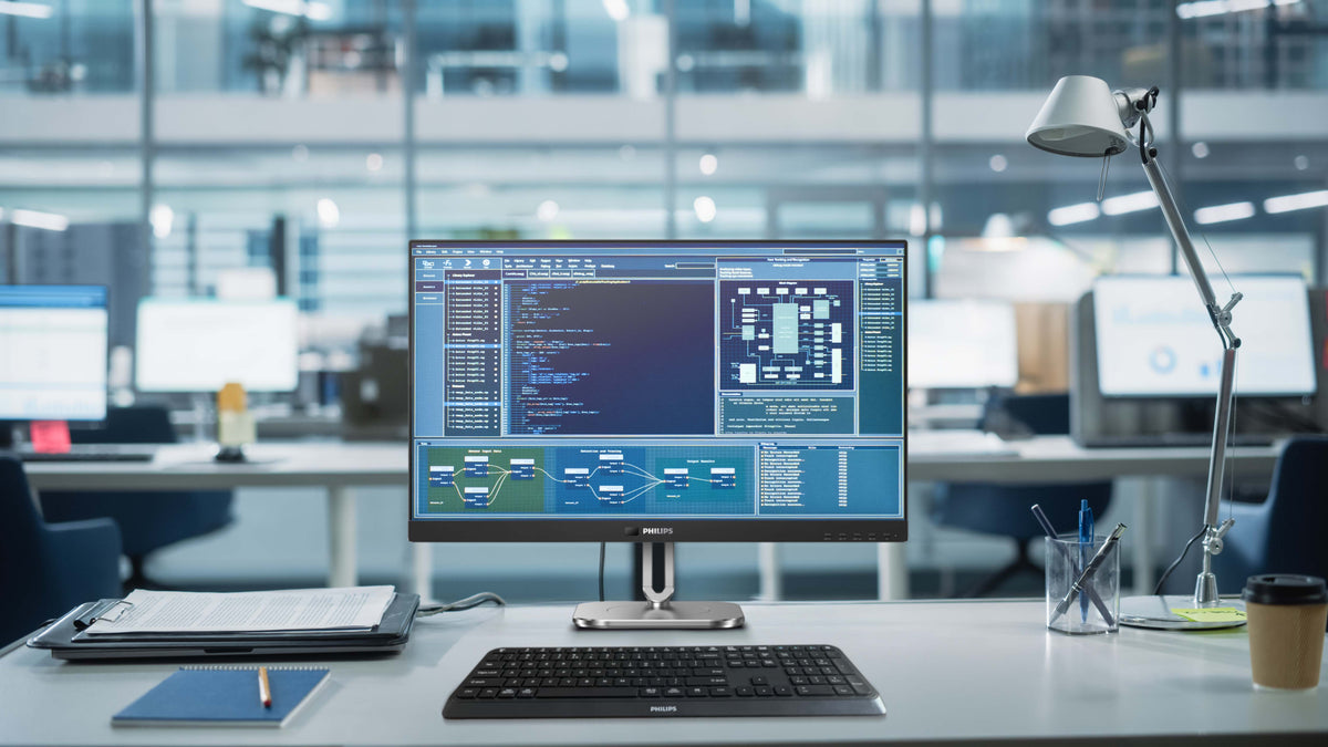 Philips 4000 series 27B2N4500/00 Computerbildschirm 68,6 cm (27") 2560 x 1440 Pixel Quad HD LCD Grau