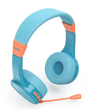 Hama Teens Guard II Kopfhörer Kabellos Kopfband Anrufe/Musik USB Typ-C Bluetooth Blau, Orange