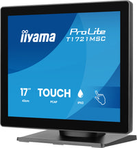 iiyama ProLite T1721MSC-B3 Écran d'ordinateur 43,2 cm (17") 1280 x 1024 pixels SXGA Tactile Bureau Noir
