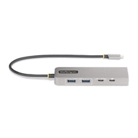 StarTech.com 3-Port USB-C Hub mit 2.5Gbps Ethernet und 100W Power Delivery Pass-Through, USB 3.2 10Gbps, 2x USB-A/1x USB-C, Mini USB Hub, USB C auf USB Adapter, USB C Verteiler
