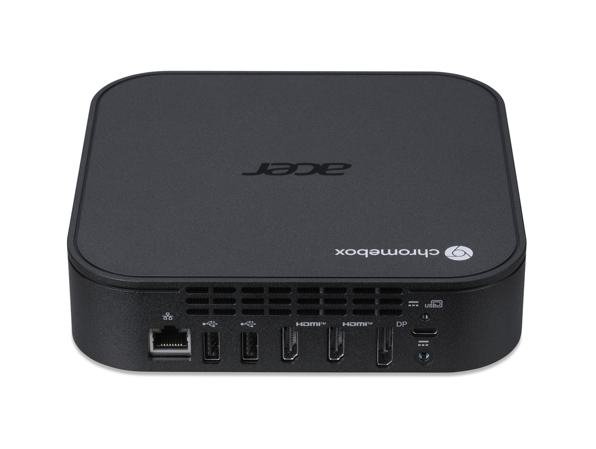 Acer Chromebox CXI6 Intel Core 5 120U 16 GB DDR4-SDRAM 256 GB SSD ChromeOS Mini PC Mini-PC Schwarz