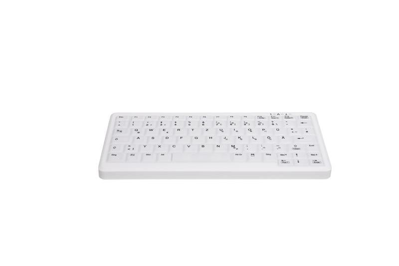 Contour Design Active Key Contour ClassicClean Medizinische Tastatur Abnehmbare Abdeckung Mini Kabellos Weiß DE C4110