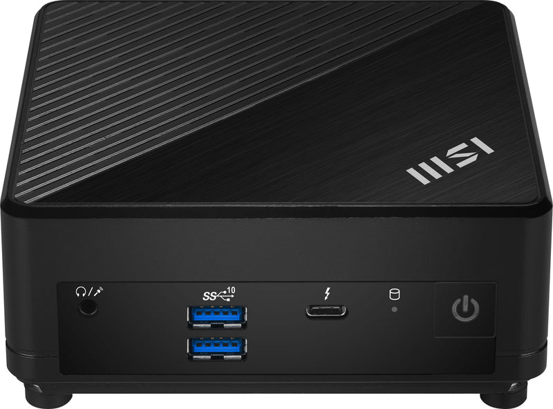 MSI Cubi 5 12M-283BAT PC/Workstation Barebone 0.66L sized PC Schwarz i5-1235U