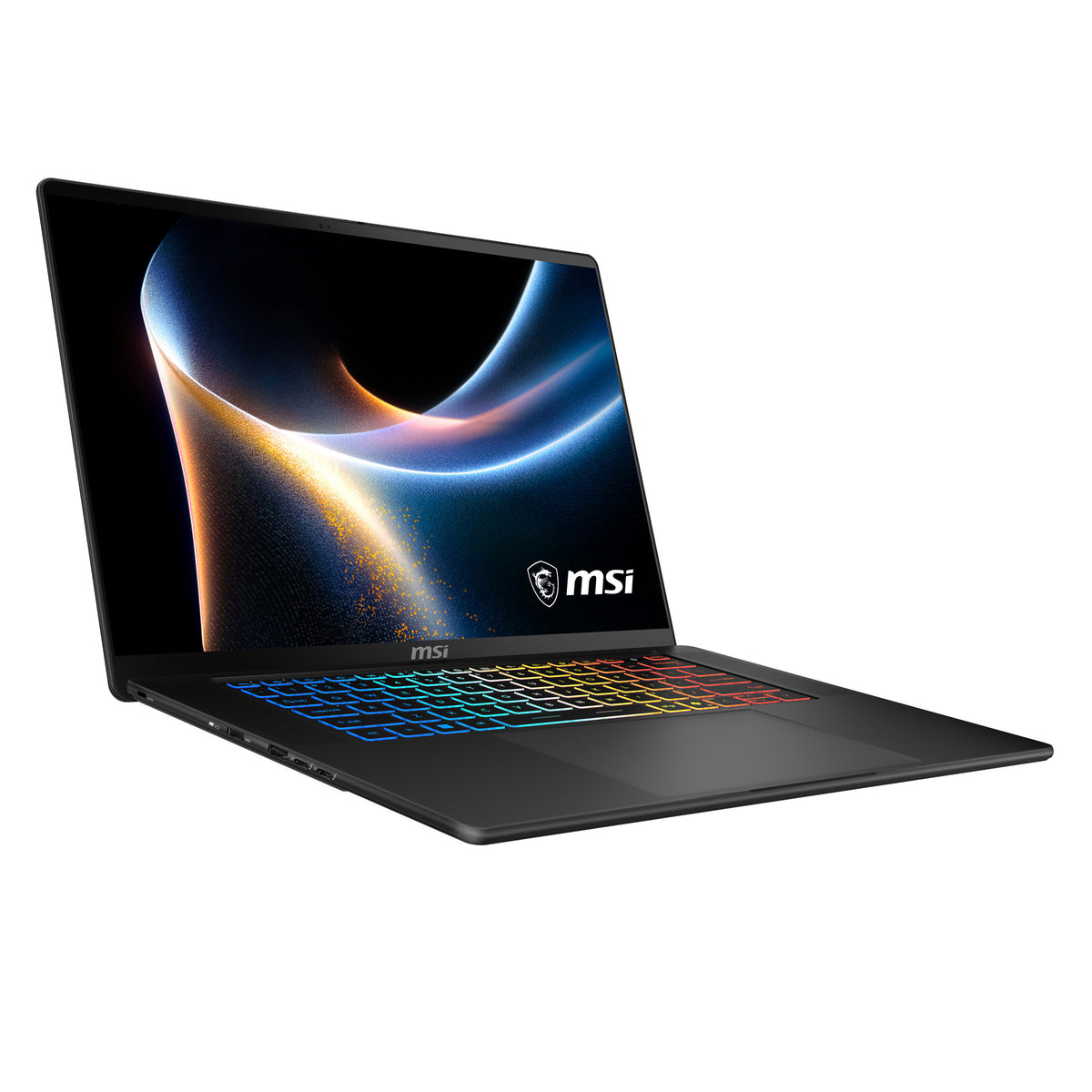MSI Stealth 16 AI+ B3WGX-015FR Copilot+ PC Intel Core Ultra 9 386H Laptop 40,6 cm (16") Quad HD+ 32 GB DDR5-SDRAM 1 TB SSD NVIDIA GeForce RTX 5070 Wi-Fi 7 (802.11be) Windows 11 Pro Schwarz AZERTY Französisch