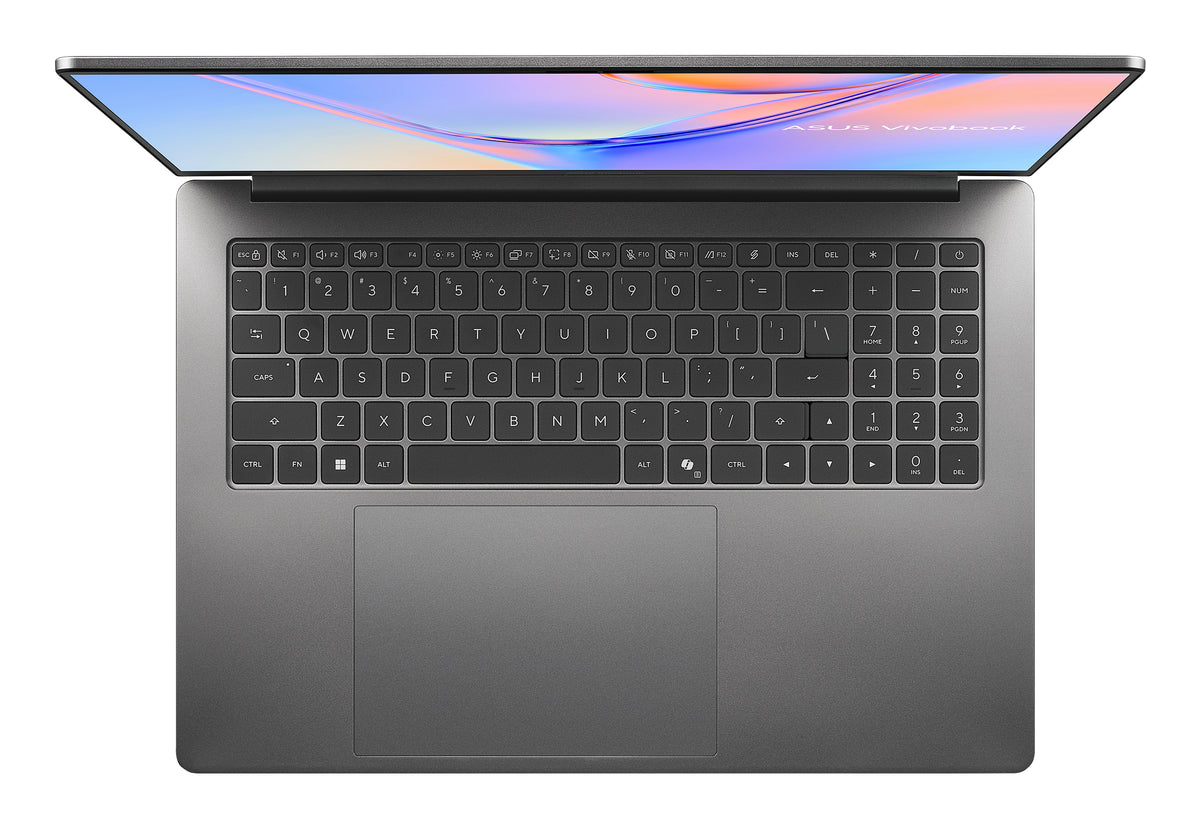 ASUS Vivobook S16 S5652MA-TK188W Intel Core 7 350 Laptop 40,6 cm (16") WUXGA 16 GB LPDDR5x-SDRAM 512 GB SSD Wi-Fi 6 (802.11ax) Windows 11 Home Grau
