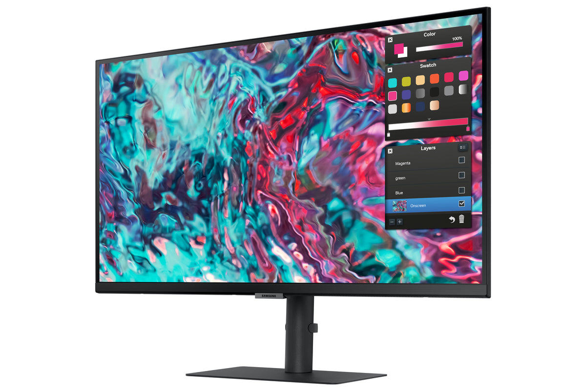 Samsung S80TB Computerbildschirm 68,6 cm (27") 3840 x 2160 Pixel 4K Ultra HD LED Schwarz