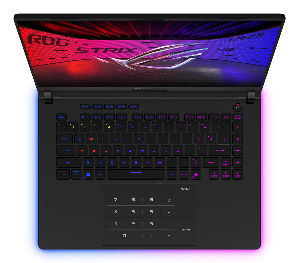 ASUS ROG Strix SCAR 16 G635LX-RW018W Intel Core Ultra 9 275HX Laptop 40,6 cm (16") WQXGA 32 GB DDR5-SDRAM 1 TB SSD NVIDIA GeForce RTX 5090 Wi-Fi 7 (802.11be) Windows 11 Home Deutsch Schwarz
