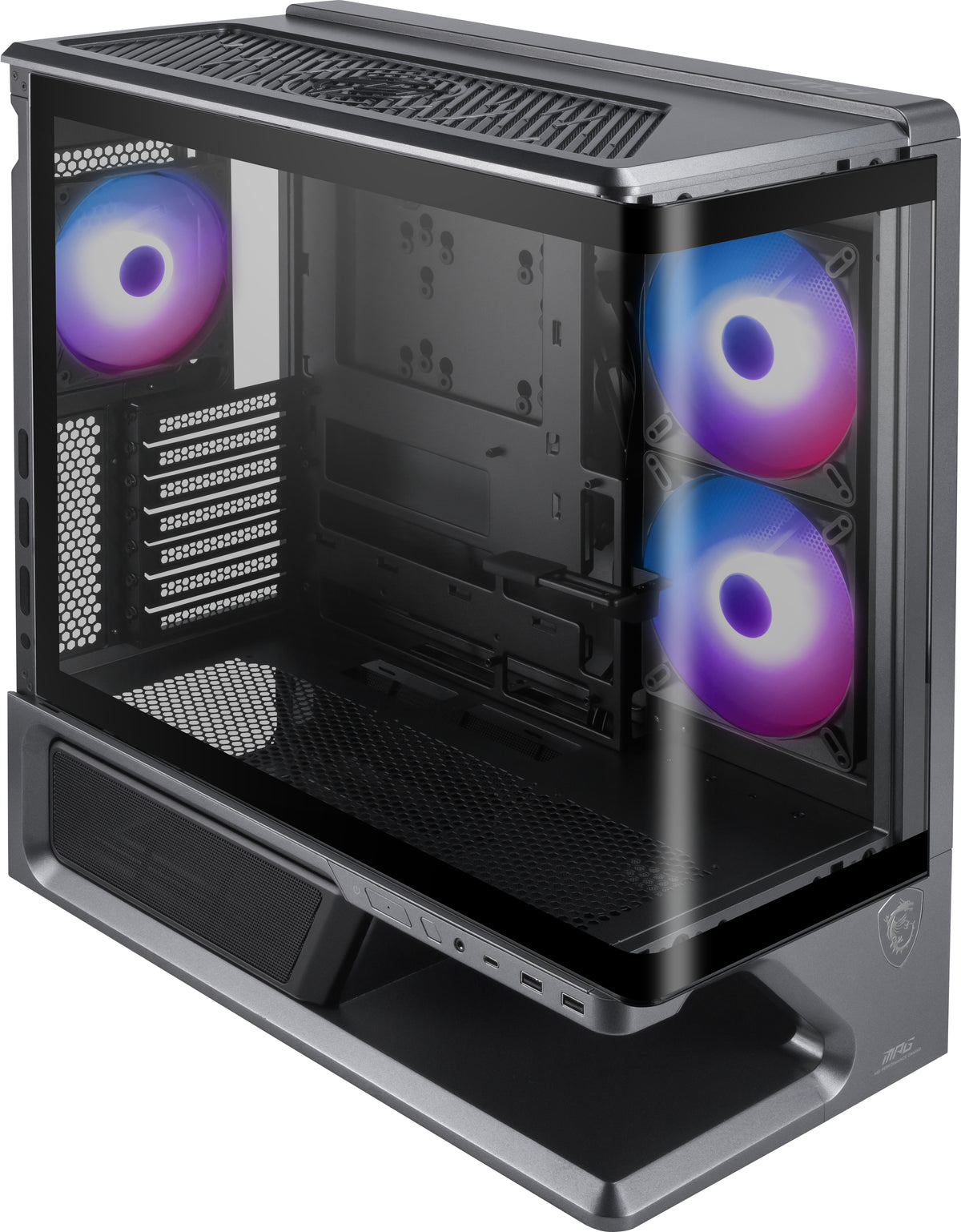 MSI MPG VIXTA 300R PZ Computer-Gehäuse Midi Tower Schwarz