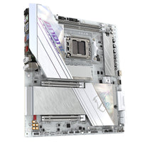 GIGABYTE X870 AORUS TACHYON ICE Mainboard – Unterstützt AMD Ryzen 9000 CPUs, digitale 18+2+2 Phasen VRM, bis zu 9600 MHz DDR5 (OC), 1 x PCIe 5.0 + 2 x PCIe 4.0, Wi-Fi 7, 5 GbE LAN, USB 4