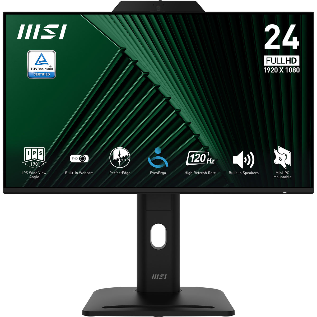 MSI Pro MP242PMG Computerbildschirm 60,5 cm (23.8") 1920 x 1080 Pixel Full HD LCD Schwarz