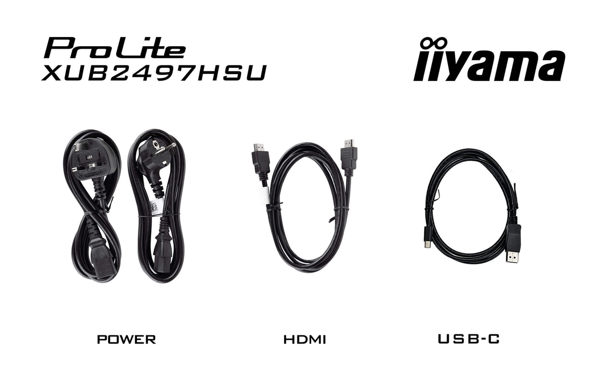 iiyama ProLite XUB2497HSN-B2 Computerbildschirm 60,5 cm (23.8") 1920 x 1080 Pixel Full HD LED Schwarz