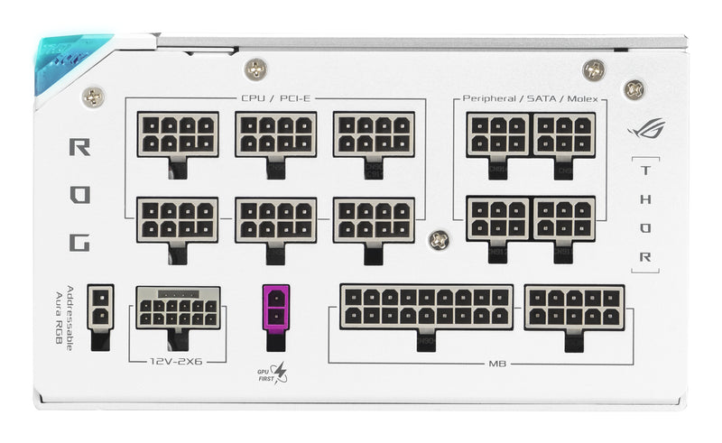 ASUS ROG -THOR-1200P3-WHITE-GAMING-E Netzteil 1200 W 24-pin ATX ATX Weiß