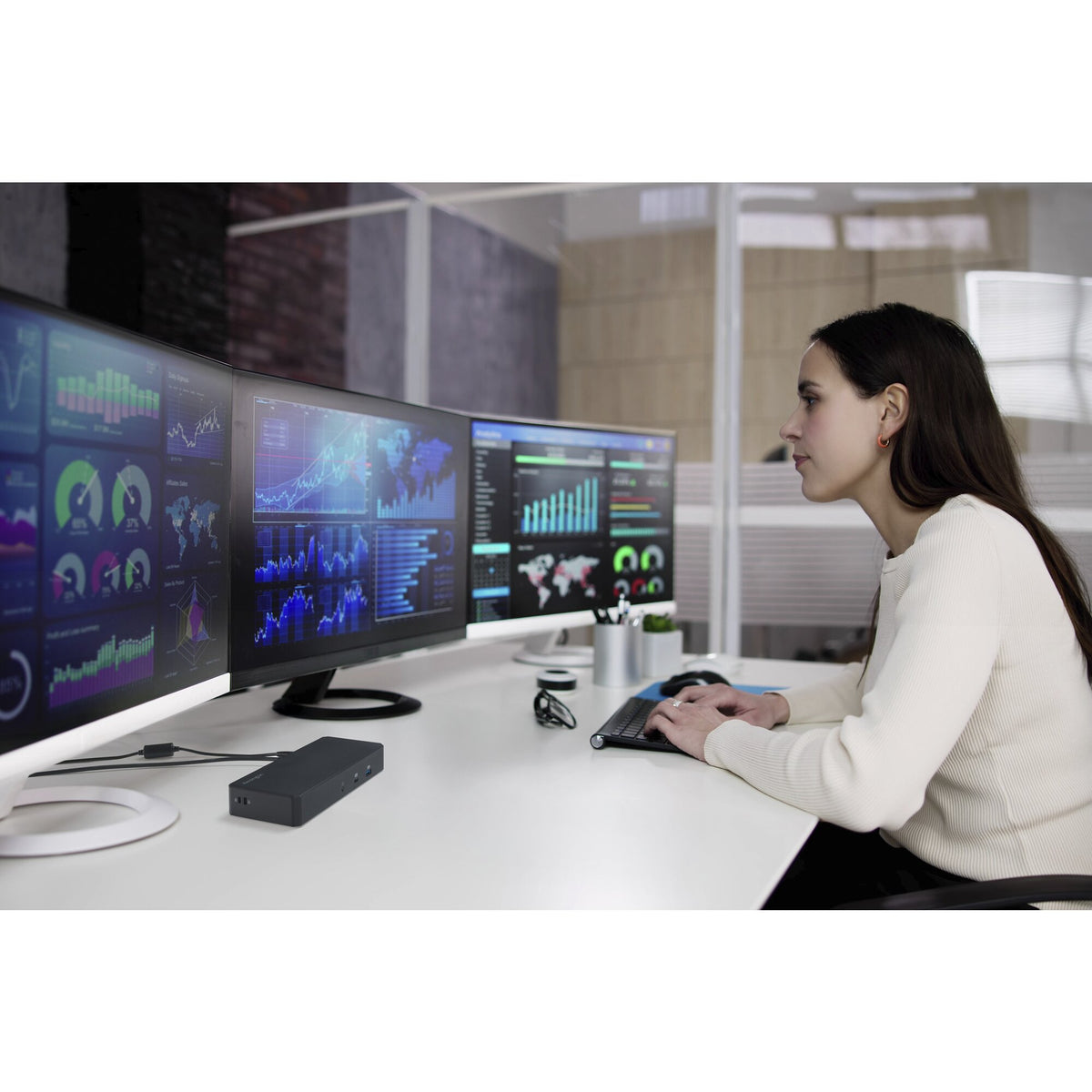 Kensington SD4843P EQ USB-C Triple Video Dockingstation