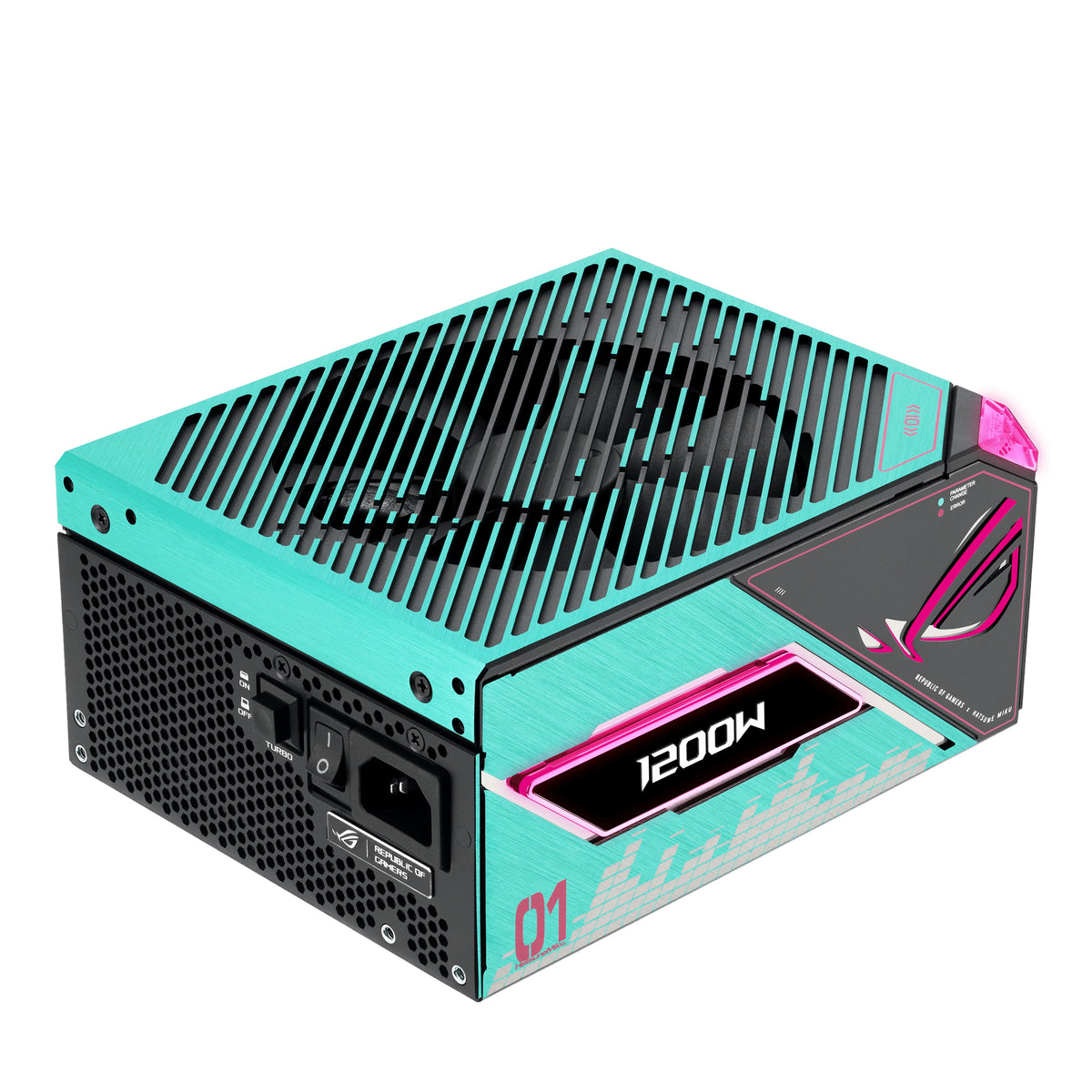 ASUS ROG -THOR-1200P3-MIKU Netzteil 1200 W 20+4 pin ATX ATX Mehrfarbig