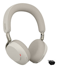Jabra Evolve3 75 MS + Link 390c Kopfhörer Kabellos Kopfband Anrufe/Musik USB Typ-C Bluetooth Grau