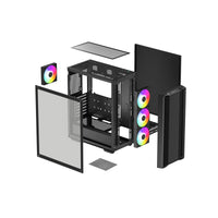 DeepCool CC560 ARGB V2 Midi Tower Schwarz