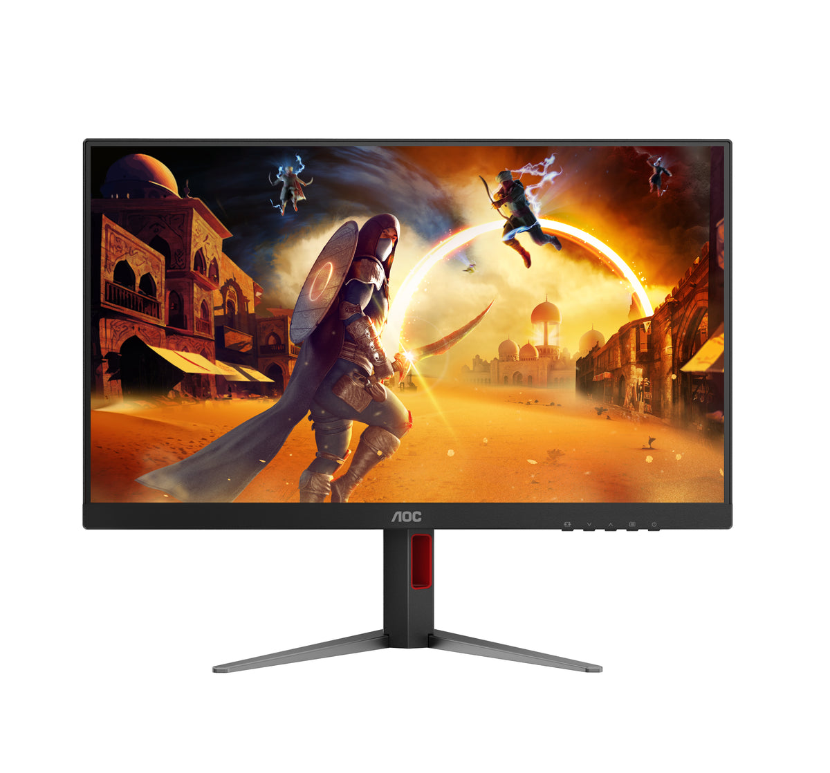 AOC G4 27G4HA Computerbildschirm 68,6 cm (27") 1920 x 1080 Pixel Full HD LED Schwarz, Rot