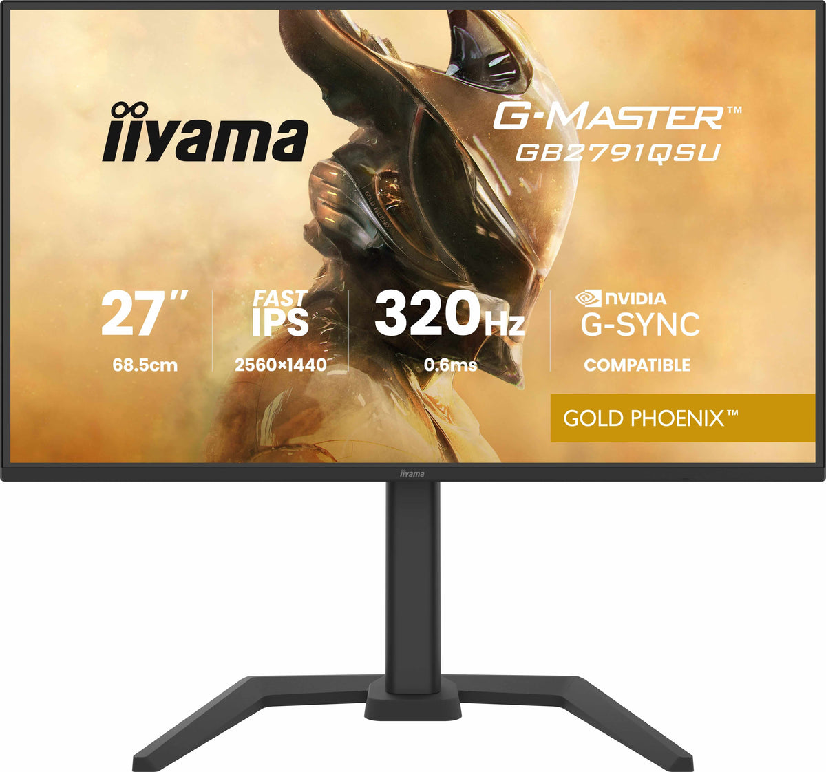 iiyama G-MASTER GB2791QSU-B1 Computerbildschirm 68,6 cm (27") 2560 x 1440 Pixel Wide Quad HD Schwarz