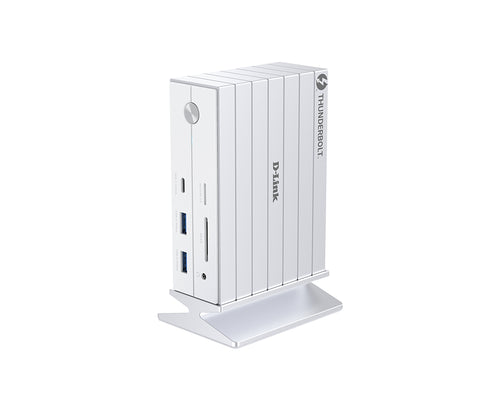 D-Link DUF-E01/E laptop-dockingstation & portreplikator Kabelgebunden Thunderbolt 4 Weiß