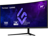 Viewsonic VX3418C-2K Computerbildschirm 86,4 cm (34") 3440 x 1440 Pixel UltraWide Quad HD Schwarz