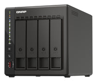 QNAP TS-453E NAS Tower Intel® Celeron® J6412 8 GB 0 TB QNAP QTS Schwarz