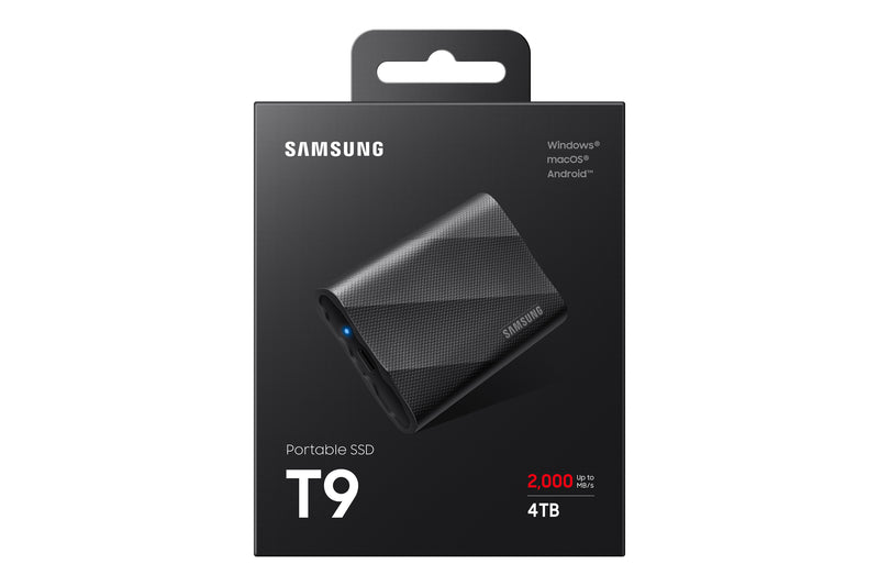 Samsung MU-PG4T0B 4 TB USB Typ-C USB 3.2 Gen 2x2 Schwarz