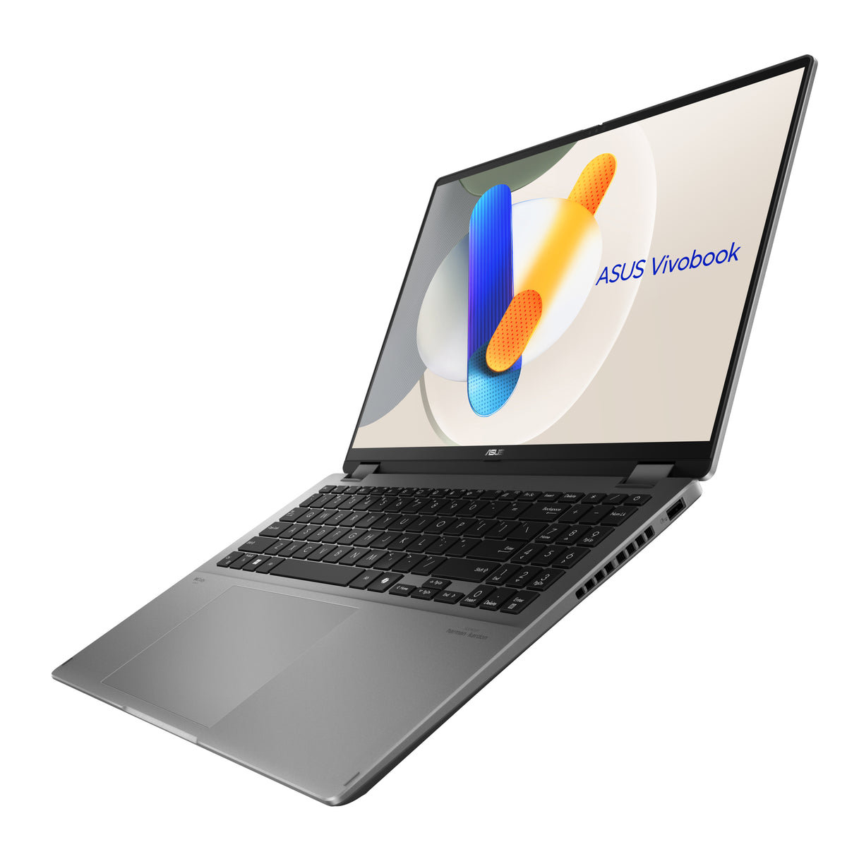 ASUS Vivobook 16 Flip TP3607SA-SI155W Copilot+ PC Intel Core Ultra 7 256V Hybrid (2-in-1) 40,6 cm (16") Touchscreen WUXGA 16 GB LPDDR5x-SDRAM 1 TB SSD Wi-Fi 7 (802.11be) Windows 11 Home Deutsch Grau