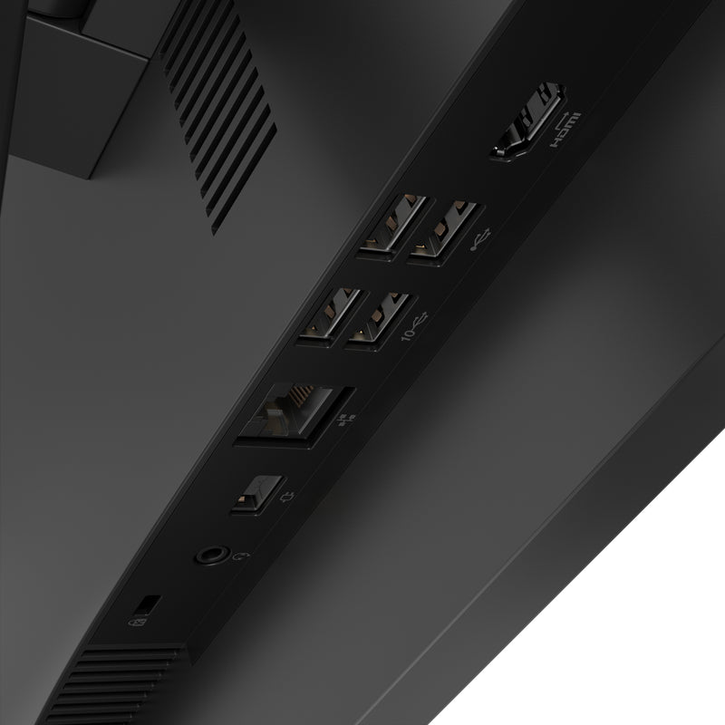 Lenovo V100 Intel® N N100 60,5 cm (23.8") 1920 x 1080 Pixel All-in-One-PC 8 GB DDR4-SDRAM 256 GB SSD Windows 11 Pro Wi-Fi 6 (802.11ax) Schwarz
