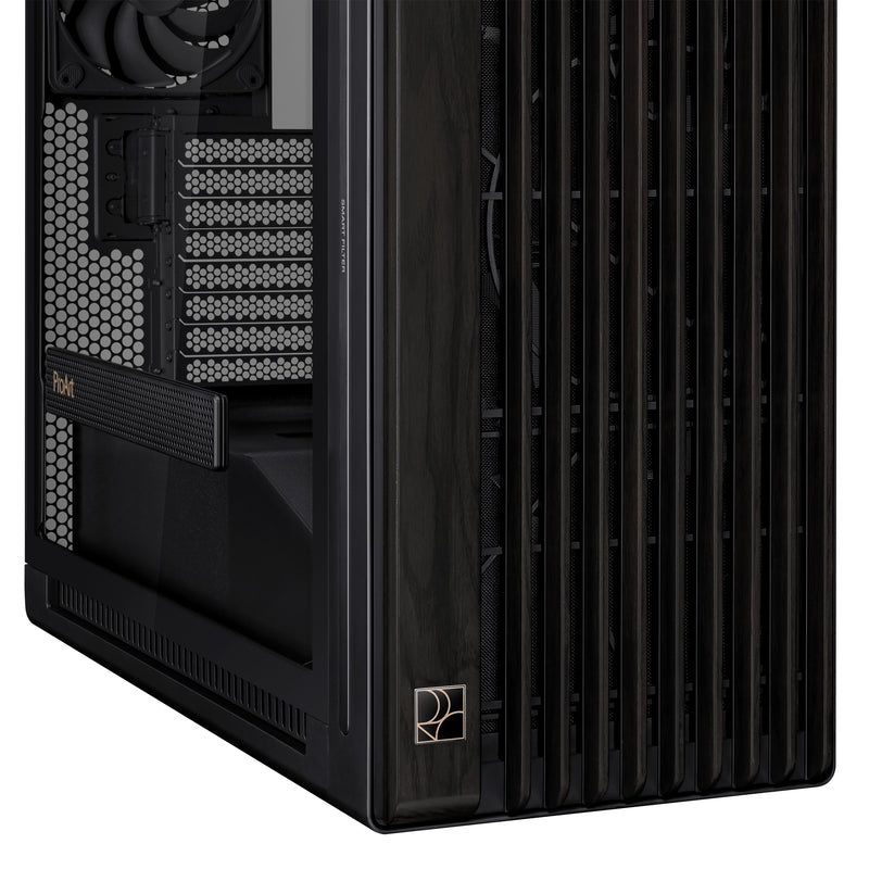 ASUS ProArt PA602 Wood Edition Midi Tower Schwarz