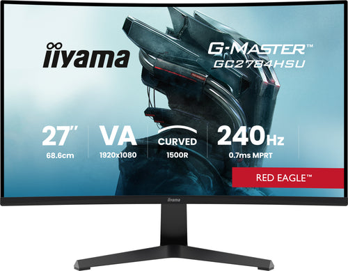iiyama G-MASTER GC2784HSU-B1 27" 240H Computerbildschirm 68,6 cm (27") 1920 x 1080 Pixel Schwarz