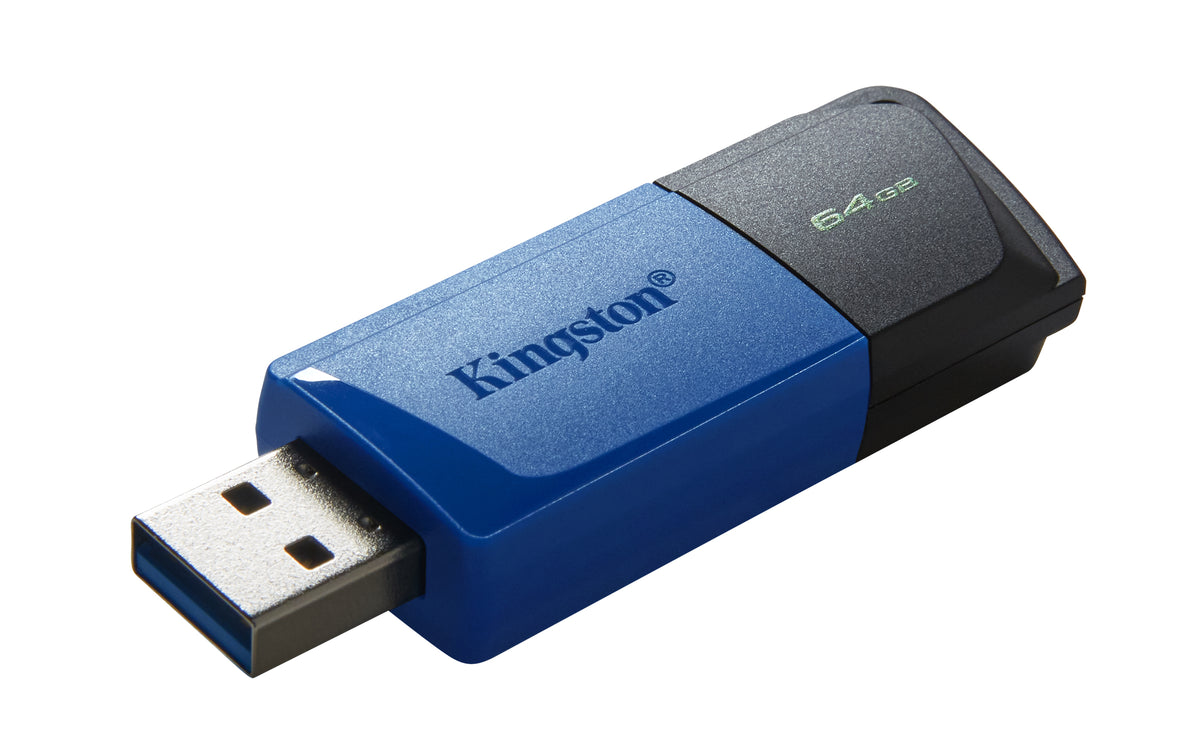 Kingston Technology DataTraveler 64GB USB3.2 Gen 1 Exodia M (Schwarz + Blau)