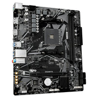 GIGABYTE A520M H ARGB Motherboard – Supports AMD Ryzen 5000 Processors, up to 5100 MHz DDR4 (OC), PCIe 3.0 x4 M.2, 1GbE LAN, USB 3.2 Gen 1