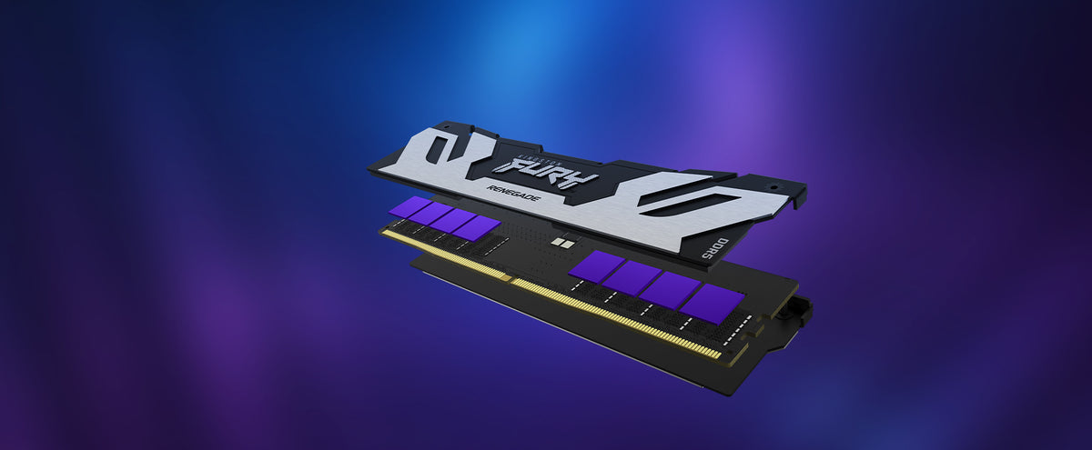 Kingston Technology FURY 24GB 8400MT/s DDR5 CL40 CUDIMM Renegade Silver XMP