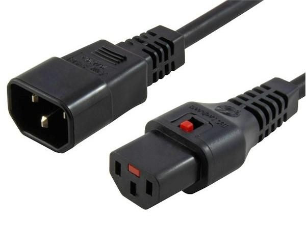 Microconnect PC1024 Stromkabel Schwarz 1 m C13-Koppler C14-Koppler