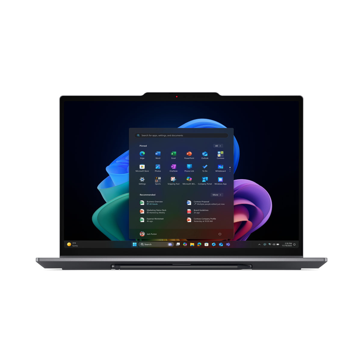 Lenovo ThinkPad X1 2-in-1 Gen 11 Aura Edition Copilot+ PC Intel Core Ultra 7 355 Hybrid (2-in-1) 35,6 cm (14") Touchscreen WUXGA 32 GB LPDDR5x-SDRAM 1 TB SSD Wi-Fi 7 (802.11be) Windows 11 Pro Schweiz Grau