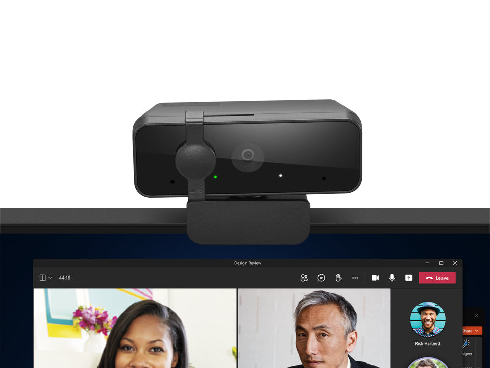 Lenovo 310 Webcam 1920 x 1080 Pixel USB 2.0 Schwarz